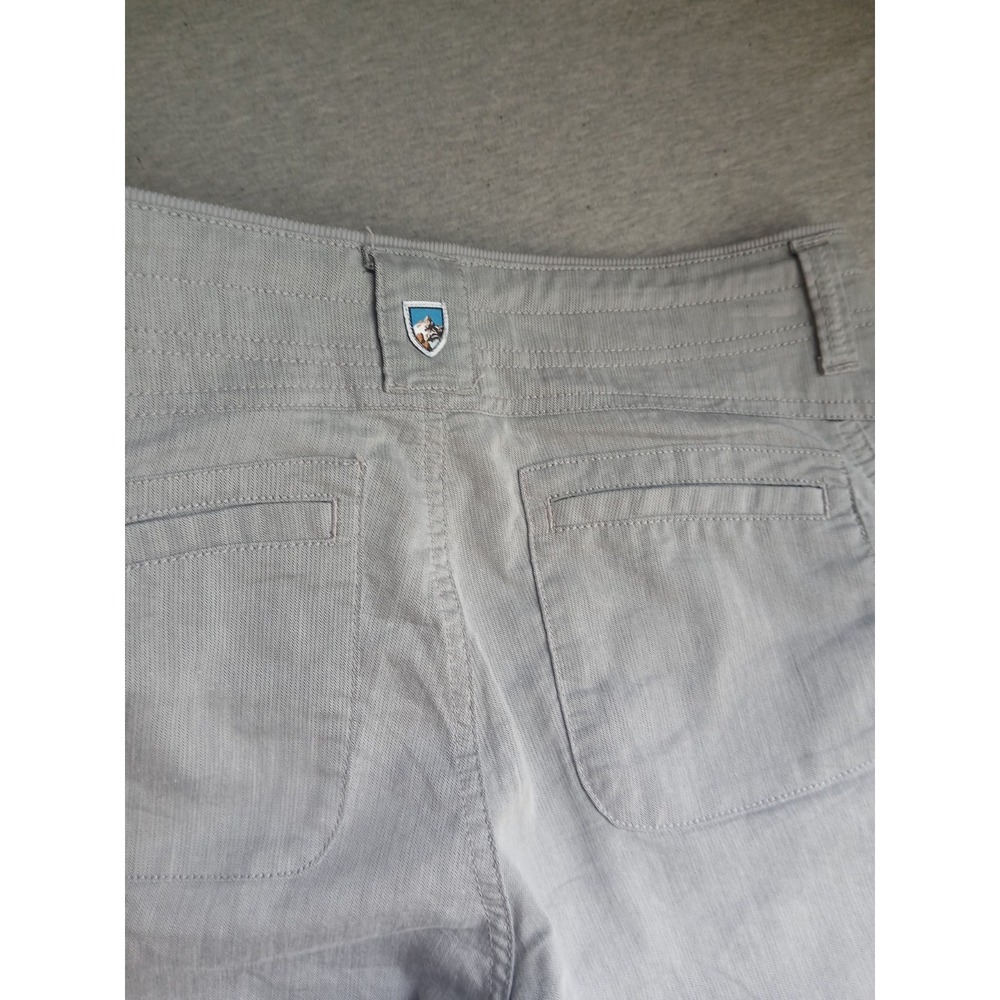 Kuhl Pants Womens 6 Cabo Outdoor Hiking Wicking Travel Stretch Linen Blend - Picture 11 of 12